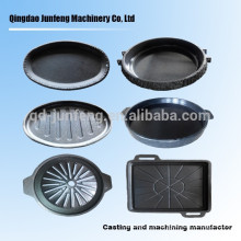 Customized cast iron enamel pan